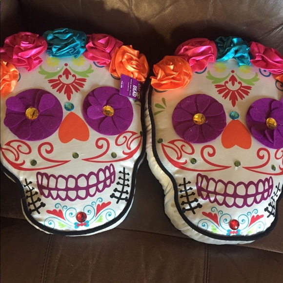Other - Sugar Skull Pillows